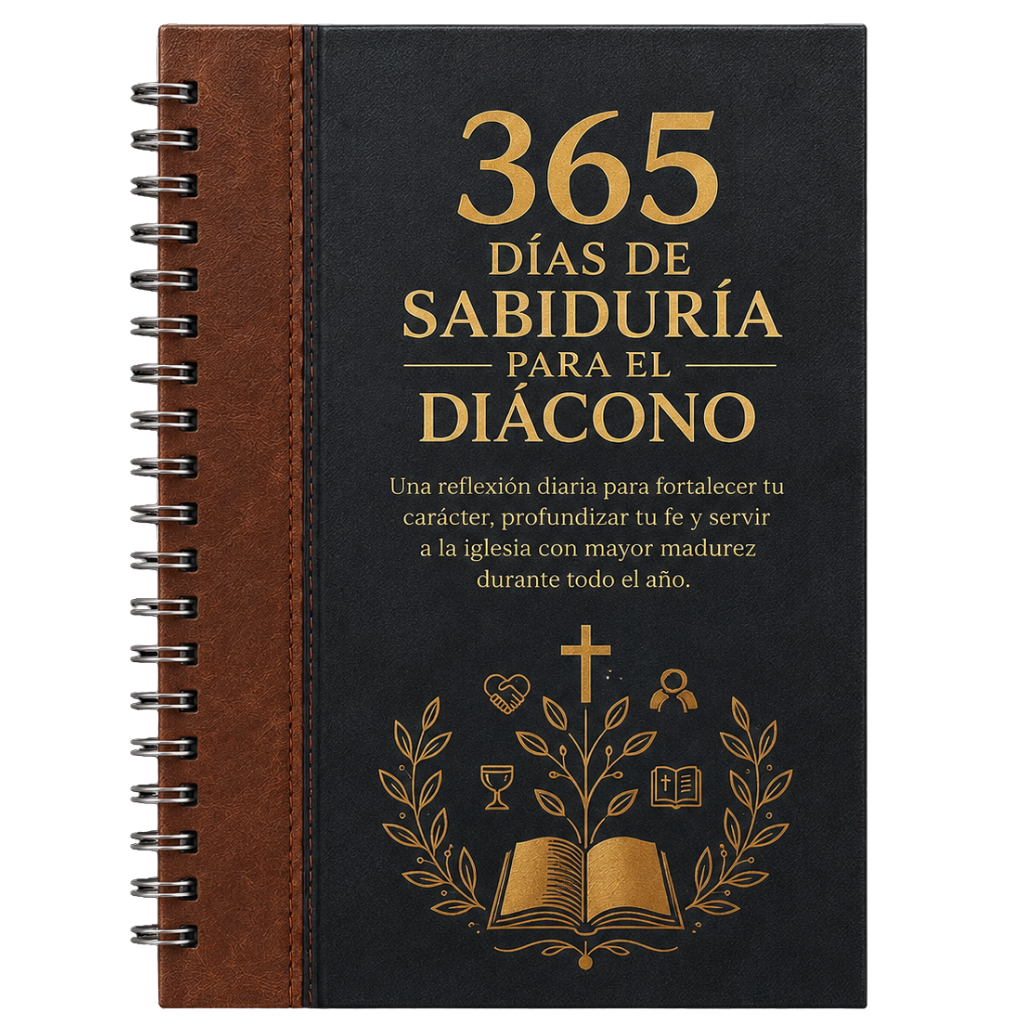 Mockup — 365 Días de Sabiduría para el Diácono
